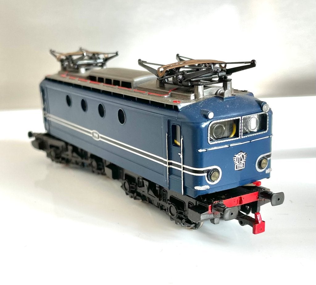 Rivarossi e-loc (onderdelen) NS serie 1100 blauw, Hobby en Vrije tijd, Gebruikt, -, -, Analoog