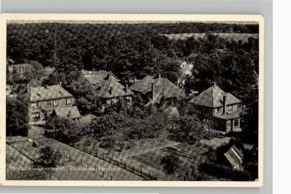 Heelsum Doorwerth Panorama Heelsum st 1959, Verzenden, 1940 tot 1960, Gelopen, Gelderland