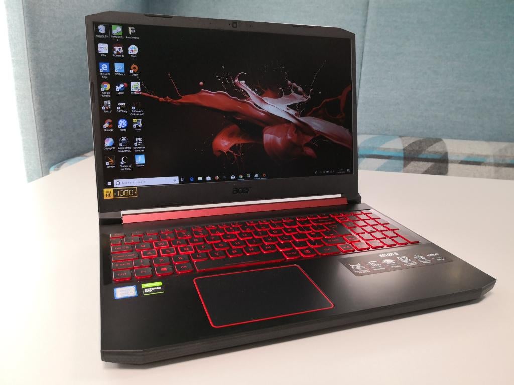 Acer nitro 5 gaming laptop defect, Computers en Software, Windows Laptops, 256 GB, 2 tot 3 Ghz, 15 inch, Intel® Core™ i7 