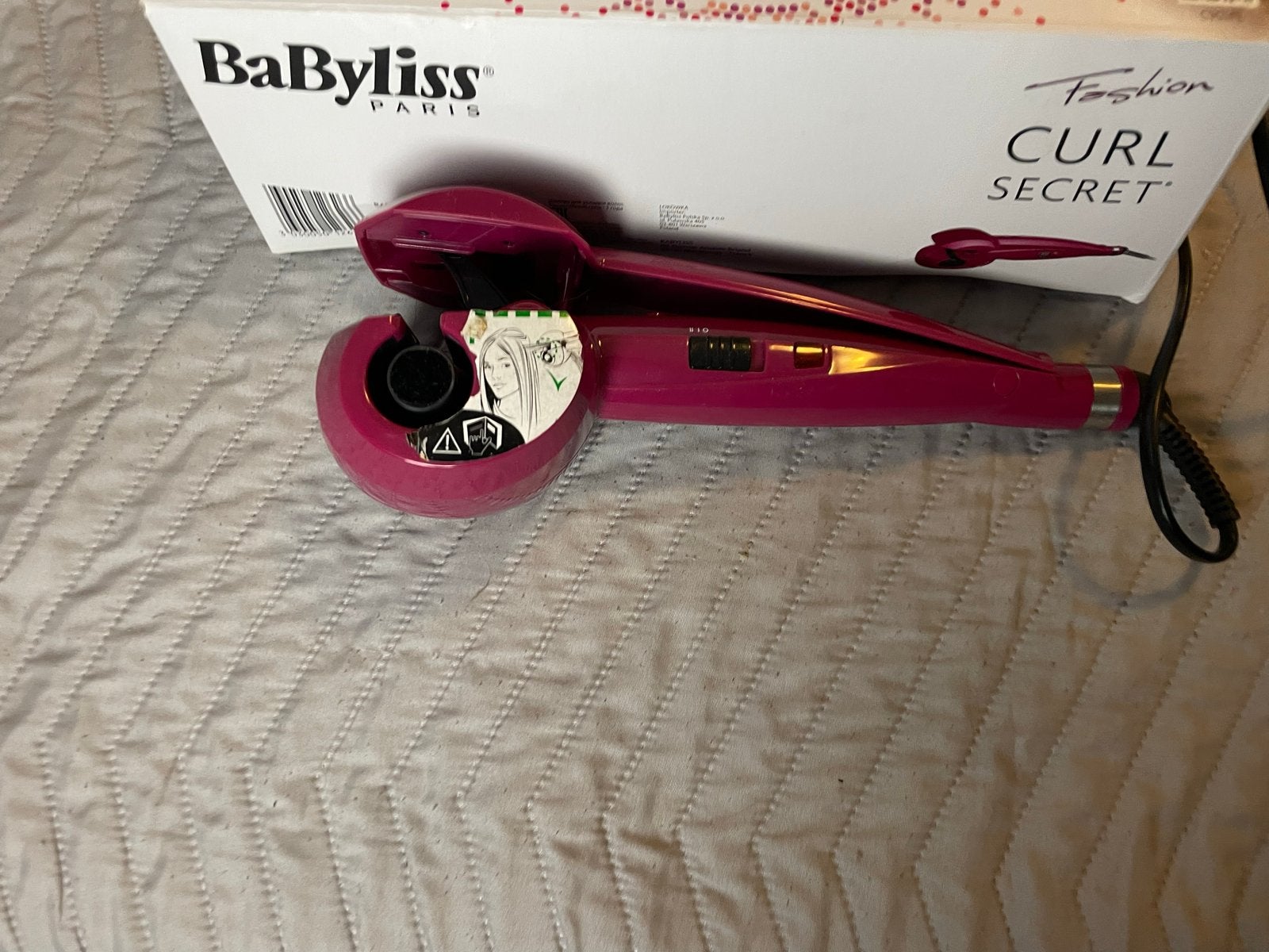 BaByliss Fashion Curl Secret krultang, Ophalen of Verzenden, Nieuw, Haarverzorging