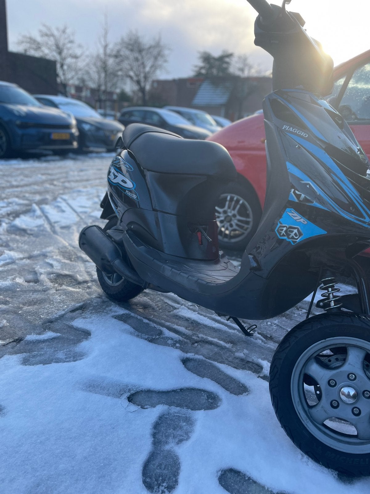Piaggio zip 180cc lc WOK, Maximaal 45 km/u, Zip, Ophalen of Verzenden, Zo goed als nieuw