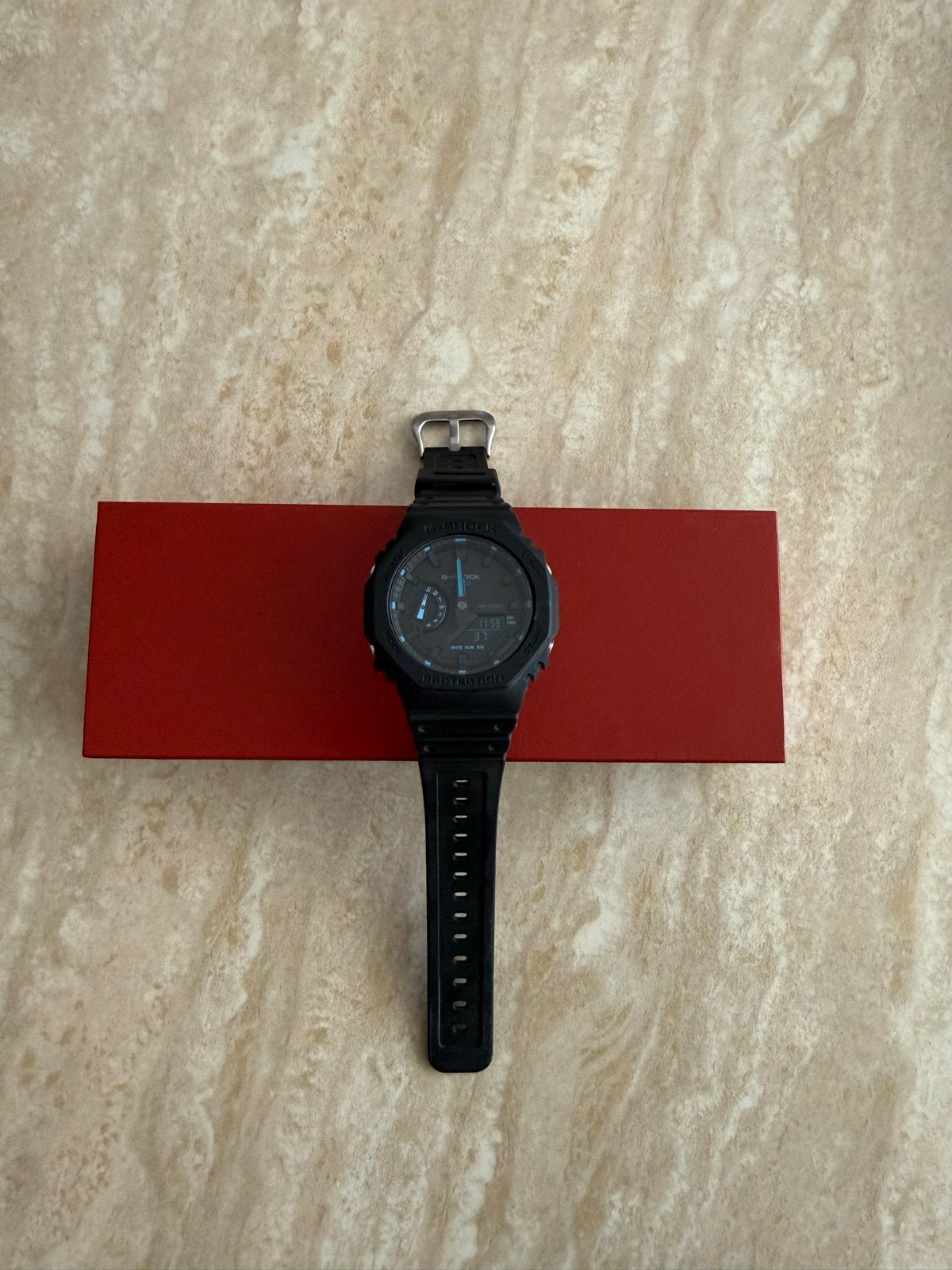 G-Shock horloge - Zo goed als nieuw, Overige merken, Kunststof, Polshorloge, Nieuw
