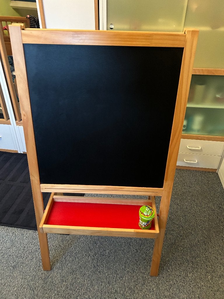 Houten schoolbord, Diversen, Schoolborden, Zo goed als nieuw, Krijtbord, Ophalen