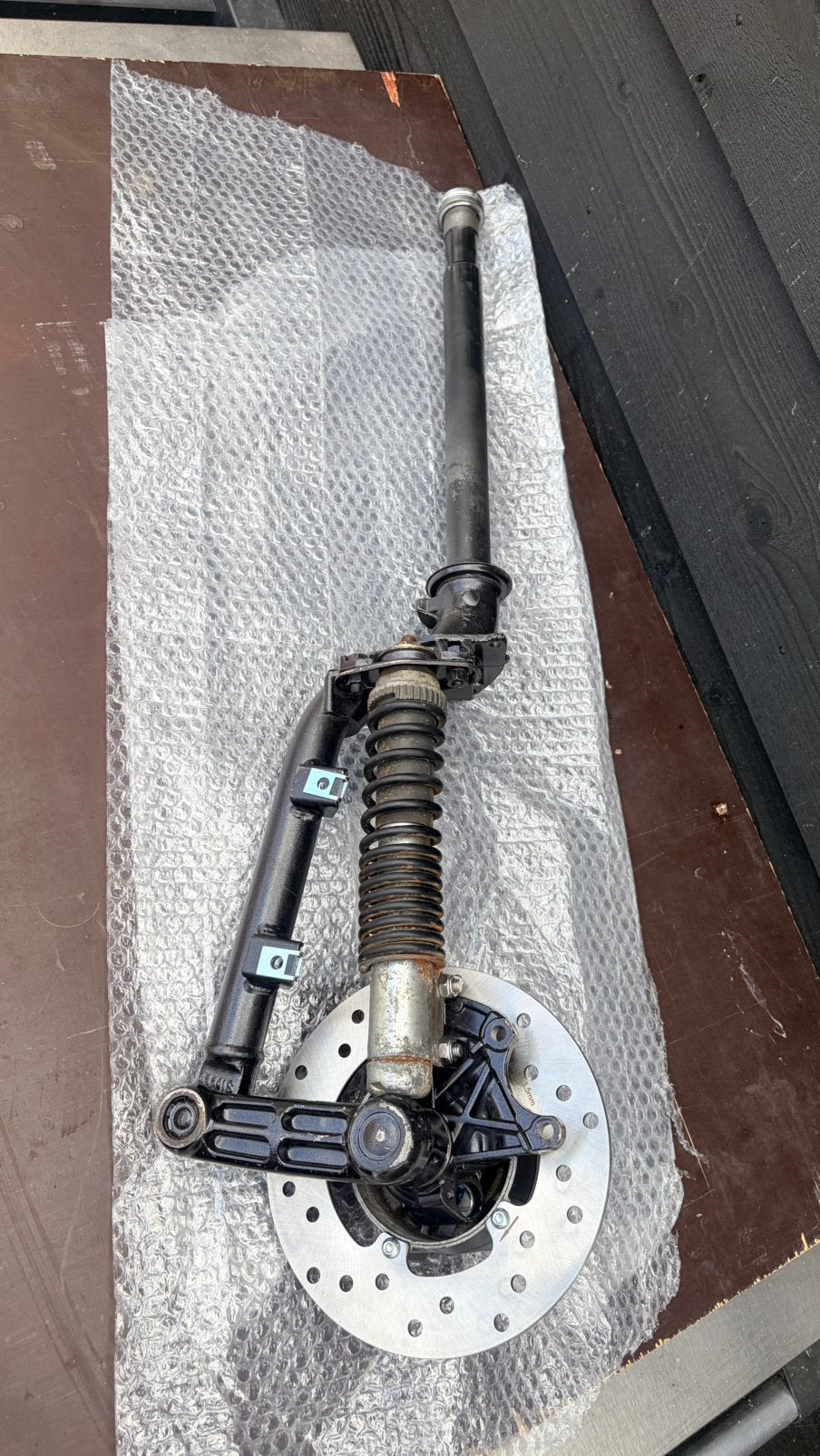 Voorvork Piaggio Zip Sp omgelast, Ophalen of Verzenden, Piaggio