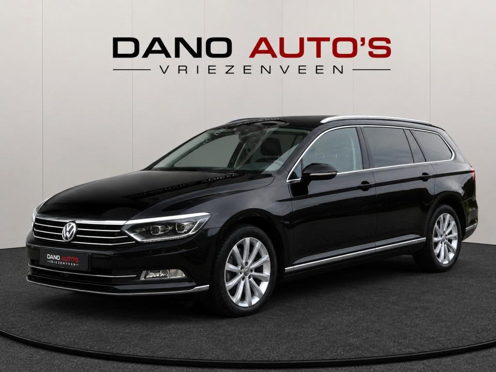 Volkswagen Passat Variant 1.8 TSI DSG Highline LED/Camera/Dy, Automaat, 4 cilinders, 1505 kg, Zwart