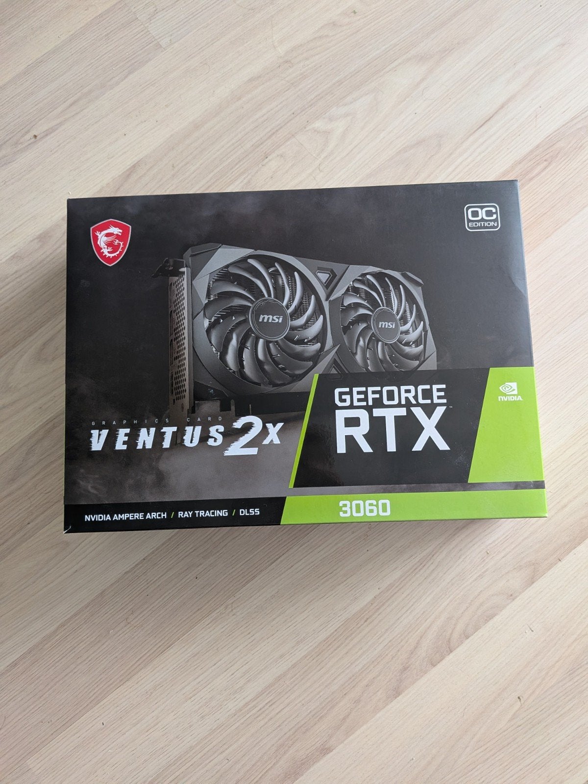 MSI GeForce RTX 3060 Ventus 2X OC Edition 12gb, Ophalen of Verzenden, Zo goed als nieuw, GDDR6, PCI-Express 4