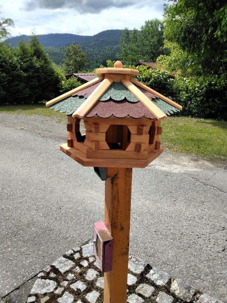 Vogelhuisje Voederhuisje., Ophalen of Verzenden, Nieuw