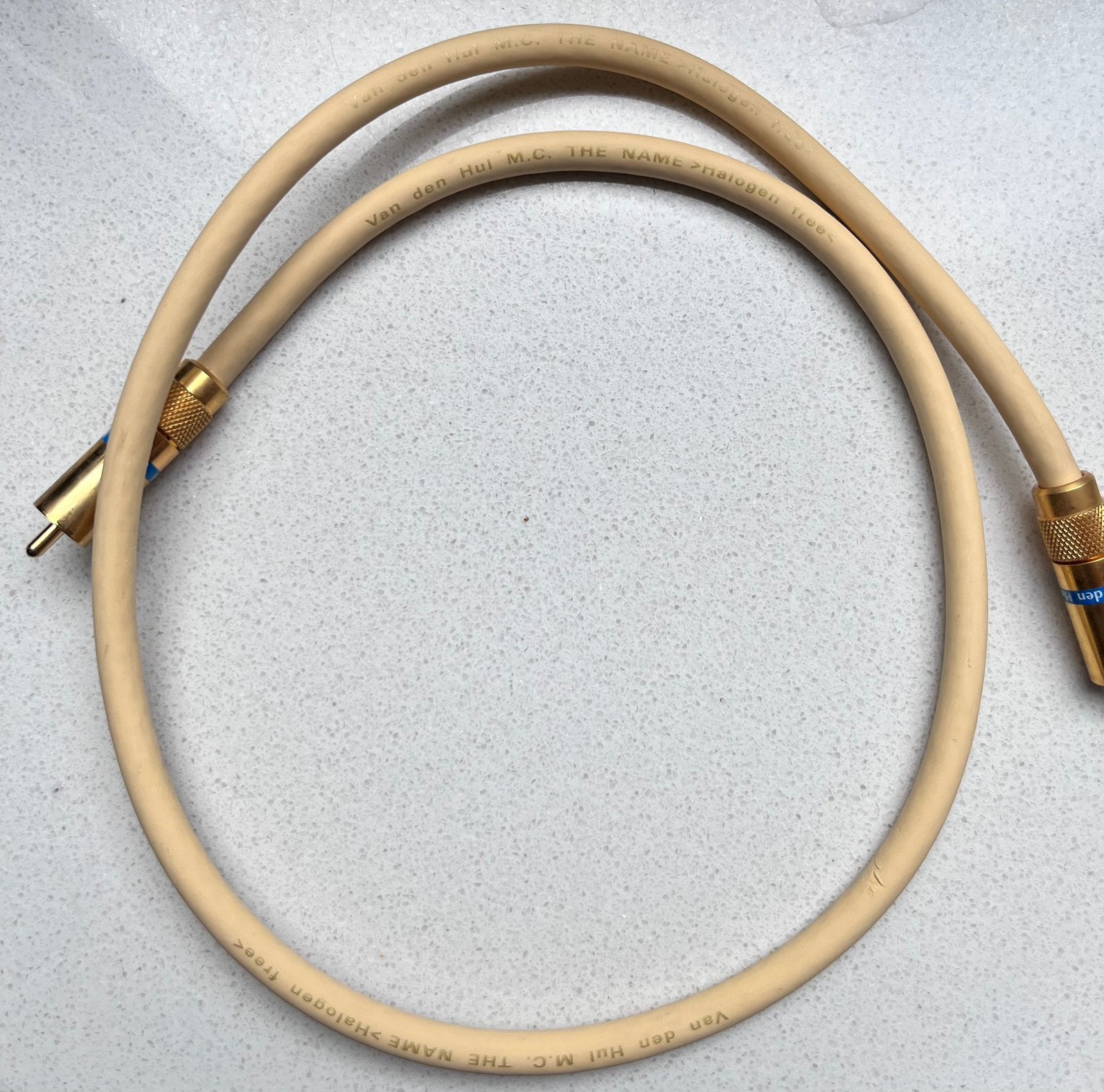 Van den Hul The Name interlink – 1 losse kabel, Ophalen of Verzenden, Zo goed als nieuw, Minder dan 2 meter, Interlink-kabel