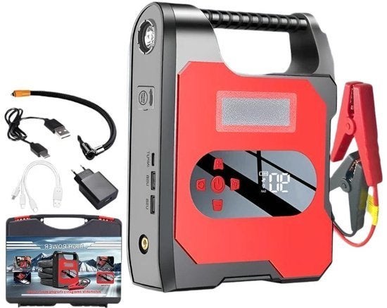 Jumpstarter - Jumpstarter voor Auto - 12V - 6000A - Startapp, Corvance B.V., Verzenden, Nieuw, Corvancebol@gmail.com