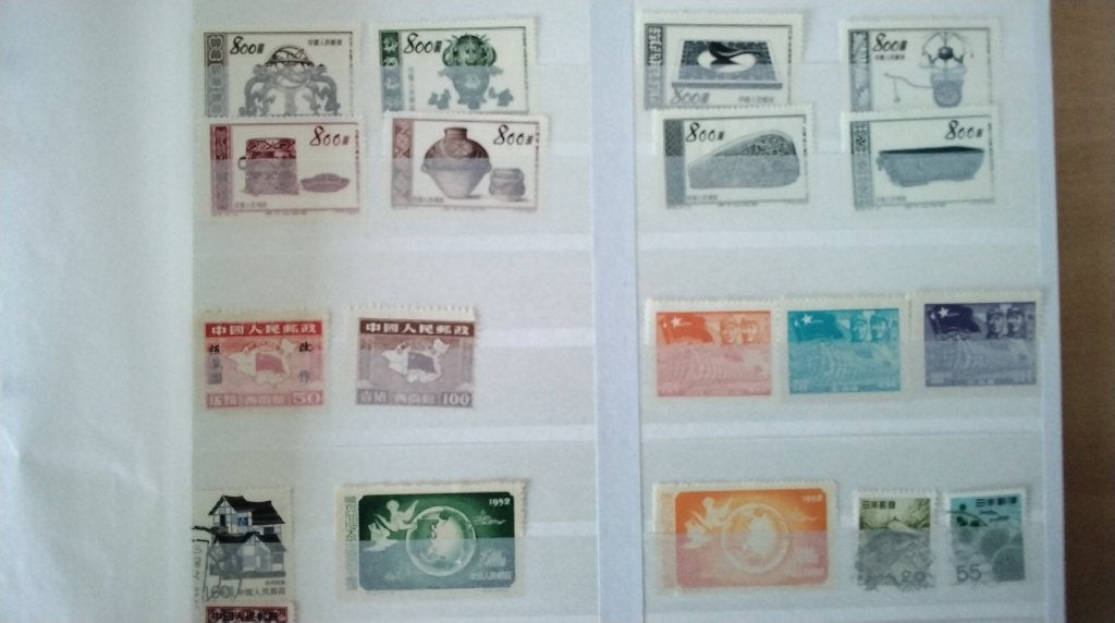 Lot China **/ gestempeld., Postzegels en Munten, Postzegels | Volle albums en Verzamelingen, Verzenden, Buitenland