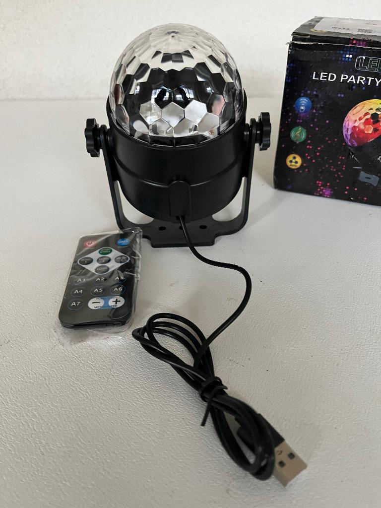 disco bal party light, Ophalen of Verzenden, Nieuw, Discobol