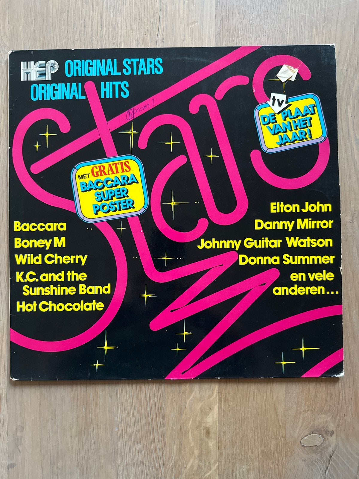 HEP Original Stars - Original Hits LP (zonder poster), LP, Gebruikt, Pop, Ophalen of Verzenden