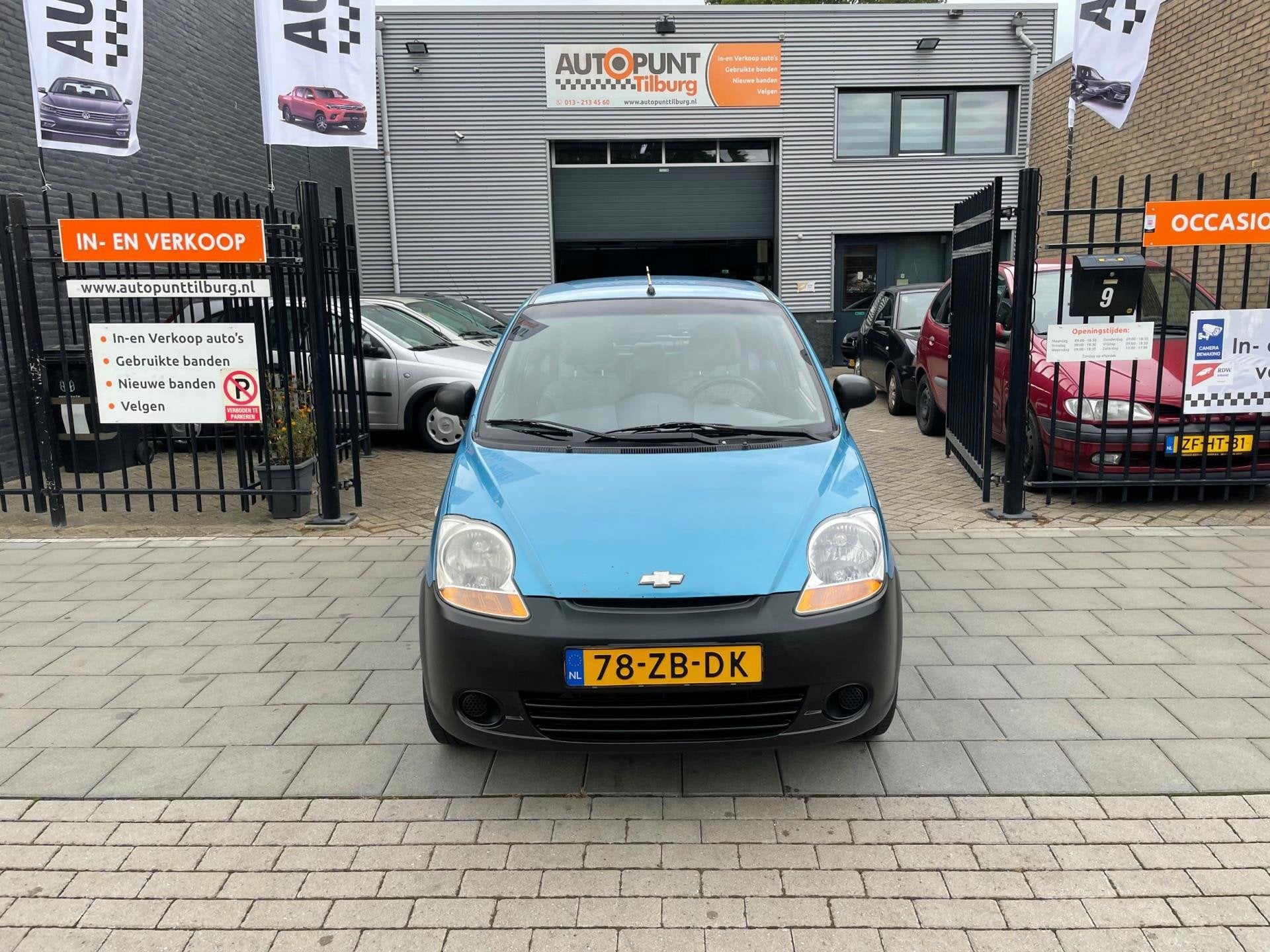 Chevrolet Matiz 0.8 Pure 3e Eigenaar! NAP APK 1 Jaar, Auto's, Voorwielaandrijving, Gebruikt, Blauw, Metallic lak