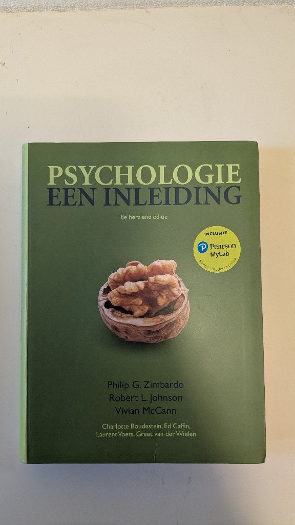 Psychologie een inleiding, Boeken, Studieboeken en Cursussen, Ophalen of Verzenden, Alpha, Gelezen, HBO