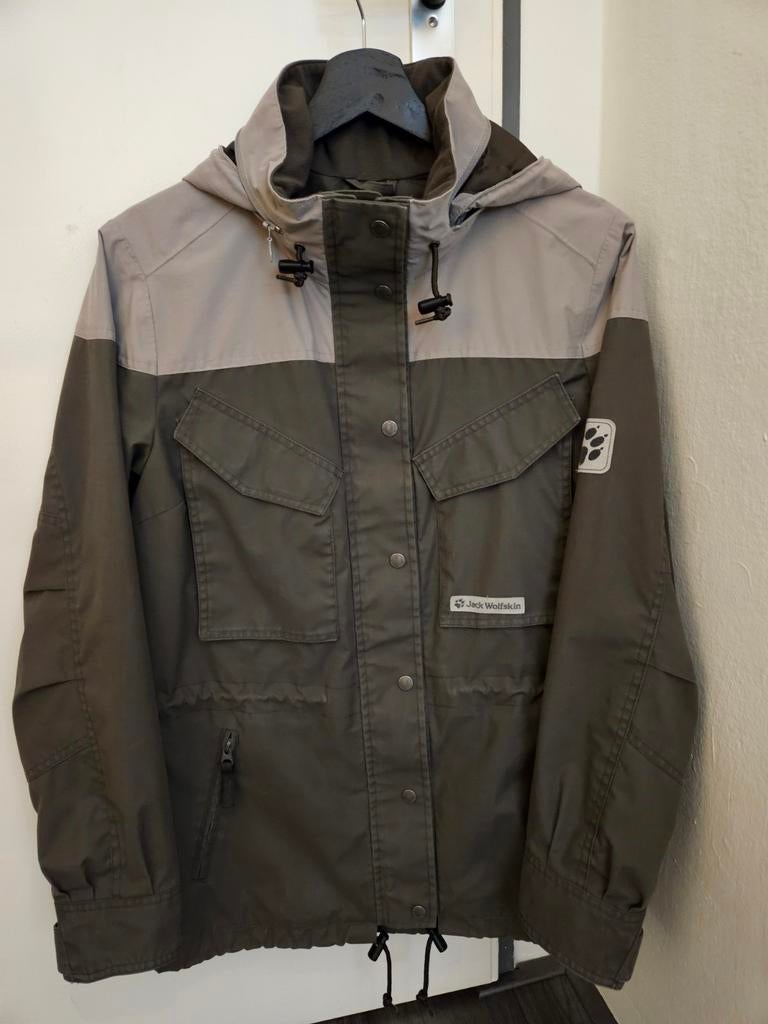 Jack Wolfskin damesjas parka maat M, Ophalen, Zo goed als nieuw, Zwart