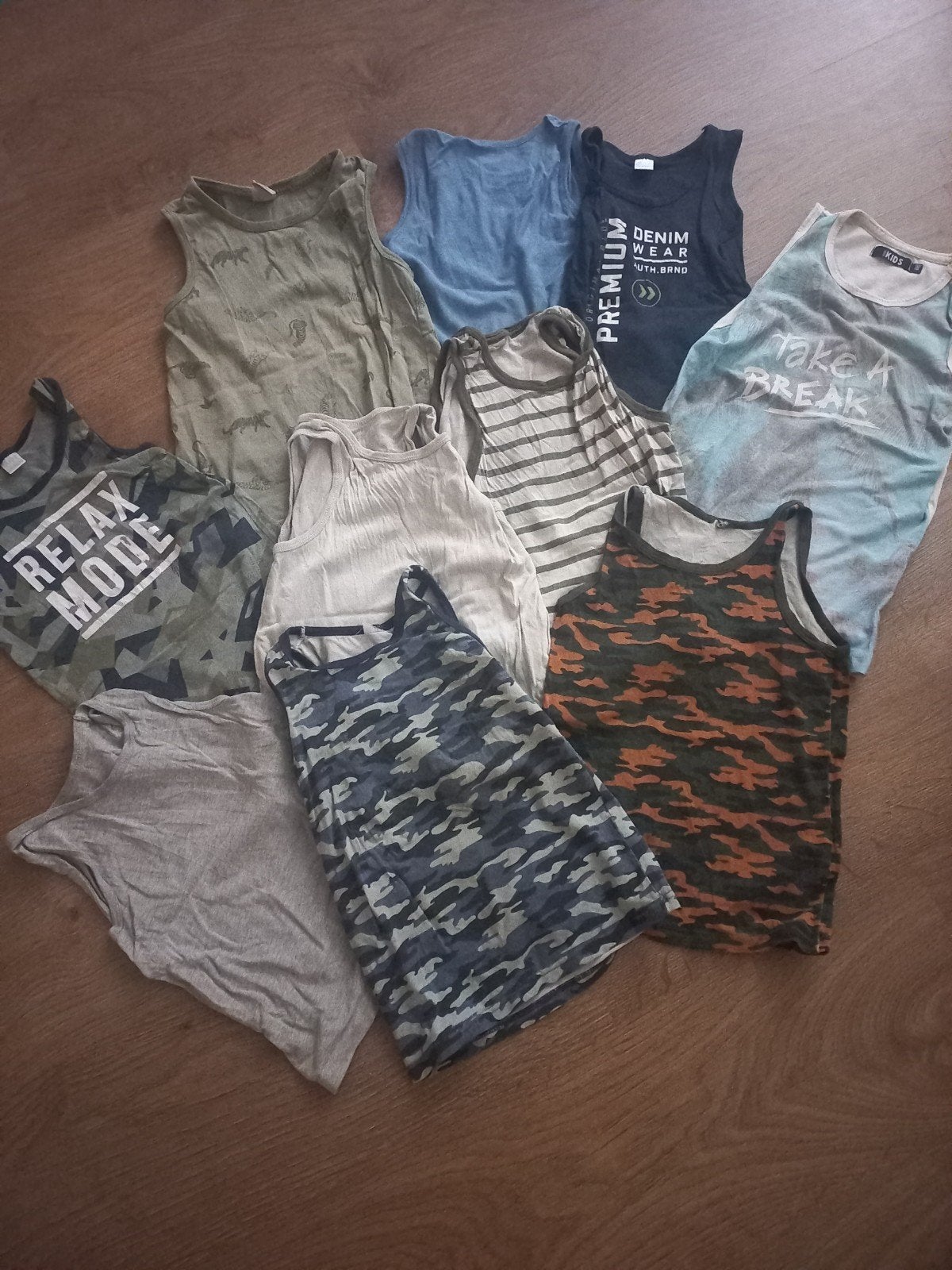 Hempjes jongens maat 110/116, Kinderen en Baby's, Kinderkleding | Maat 110, Ophalen, Jongen, Nacht- of Onderkleding