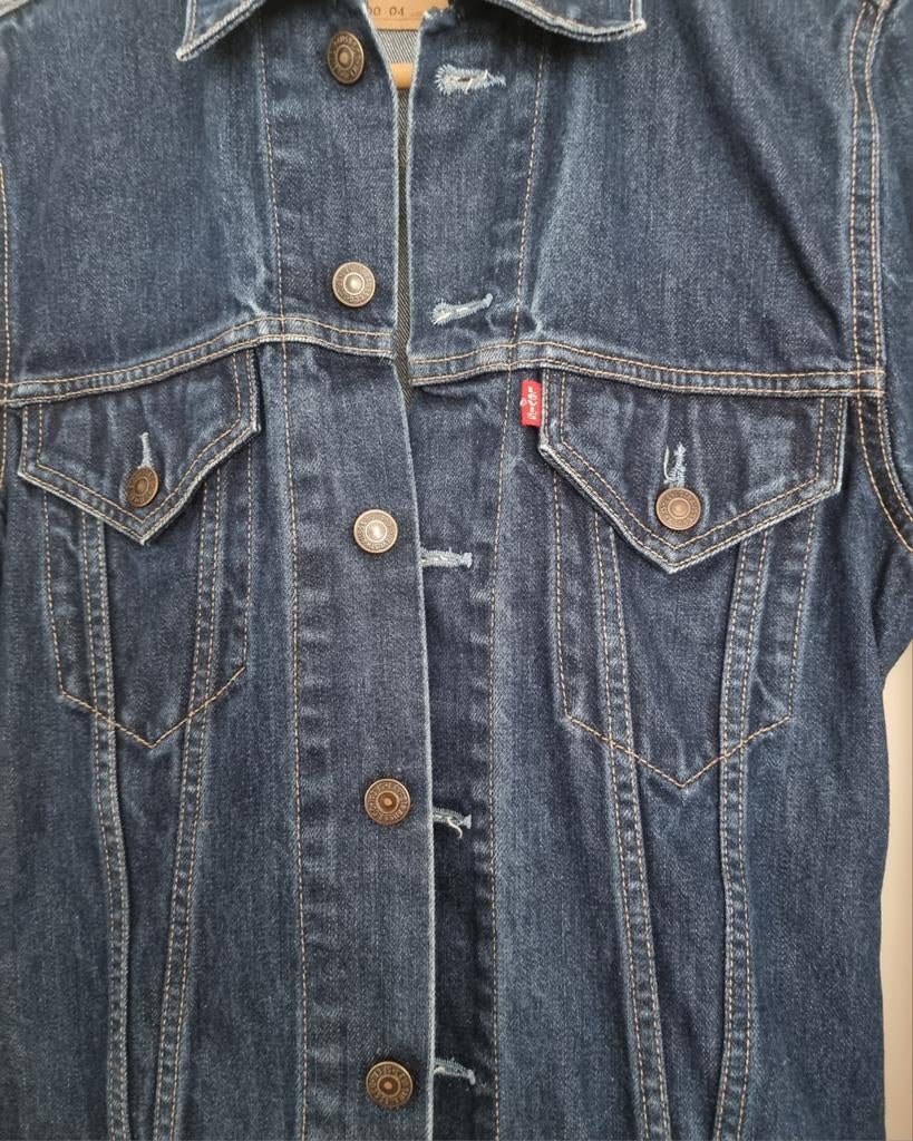 Levis spijkerjas, Blauw, Ophalen of Verzenden, Zo goed als nieuw, Maat 36 (S)