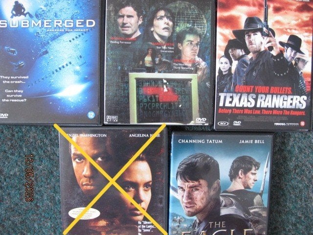 44D,75: submerged-terminalError-texasRanger-eagle-, Engels, Vanaf 16 jaar, Nederlands, Actiethriller