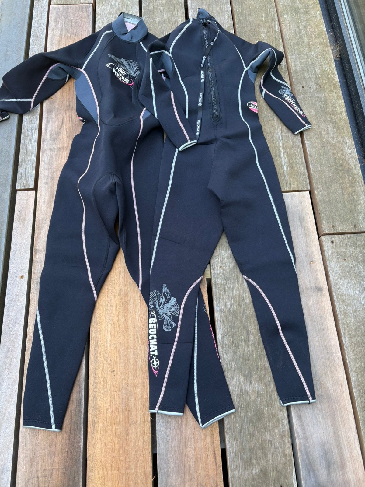 3 duikpakken en 7 duikbrillen, Watersport en Boten, Duiken, Ophalen, Zo goed als nieuw, Duikpak