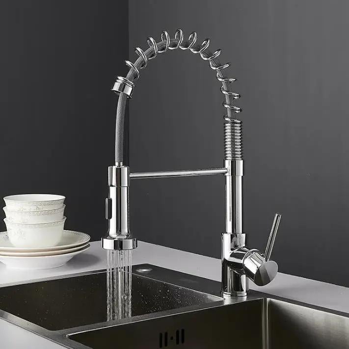 Keukenkraan Spoelkraan Horeca Mengkraan CHROOM Flexibel, Doe-het-zelf en Verbouw, Sanitair, Ophalen of Verzenden, Nieuw, Chroom