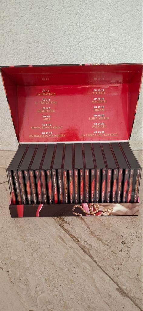 Verdi: The Great Operas - 25 CD Boxset, Cd's en Dvd's, Cd's | Klassiek, Zo goed als nieuw, Opera of Operette, Romantiek, Ophalen of Verzenden