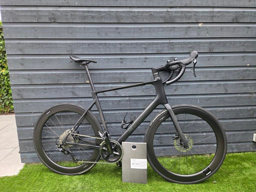 CUBE ATTAIN C:62 RACE BLACK maat 60 vaste prijs!, Fietsen en Brommers, Fietsen | Racefietsen, 28 inch, Carbon, Heren, Zo goed als nieuw