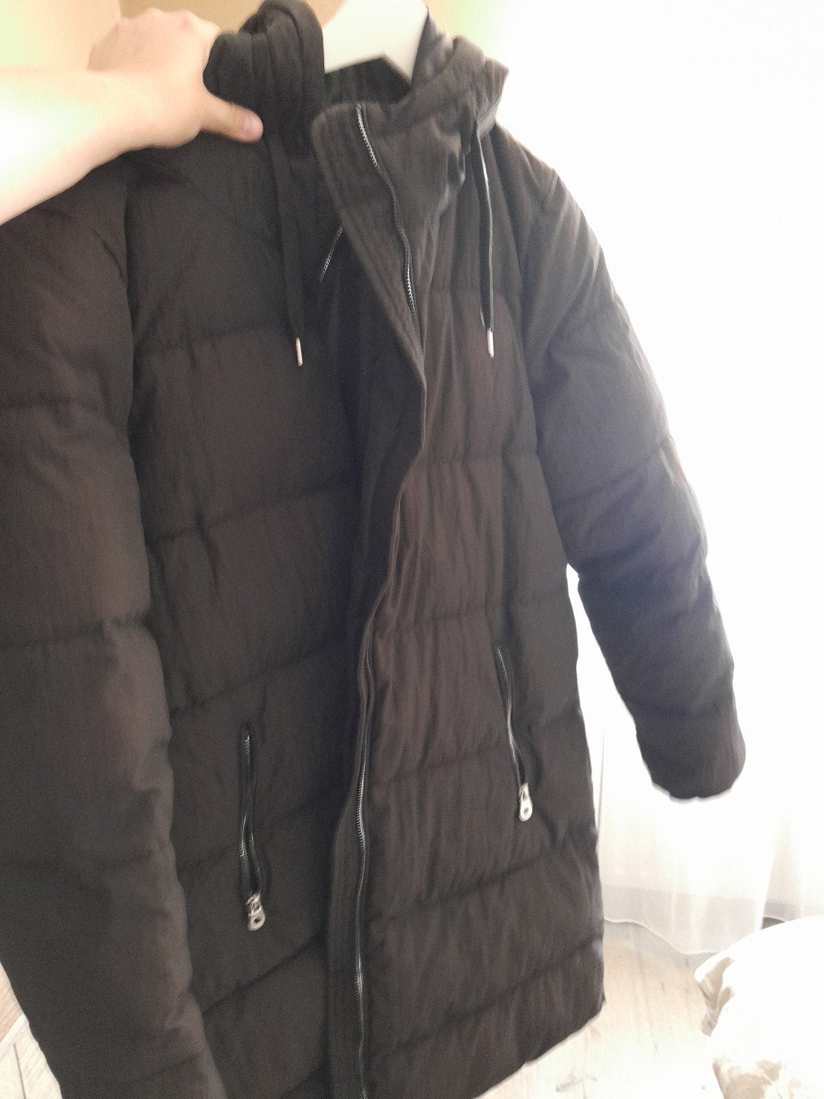 winterjas voor dames nooit aan gehad, Kleding | Dames, Ophalen, Nieuw, Maat 46/48 (XL) of groter, Zwart