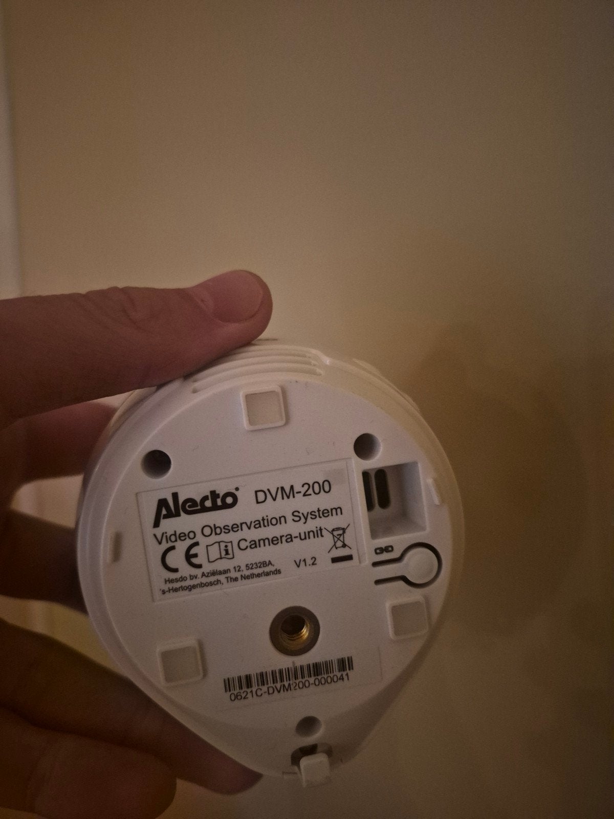 Alecto DVM 200 Babyfoon Monitoren, Ophalen of Verzenden, Gebruikt, 100 tot 250 meter, Camera
