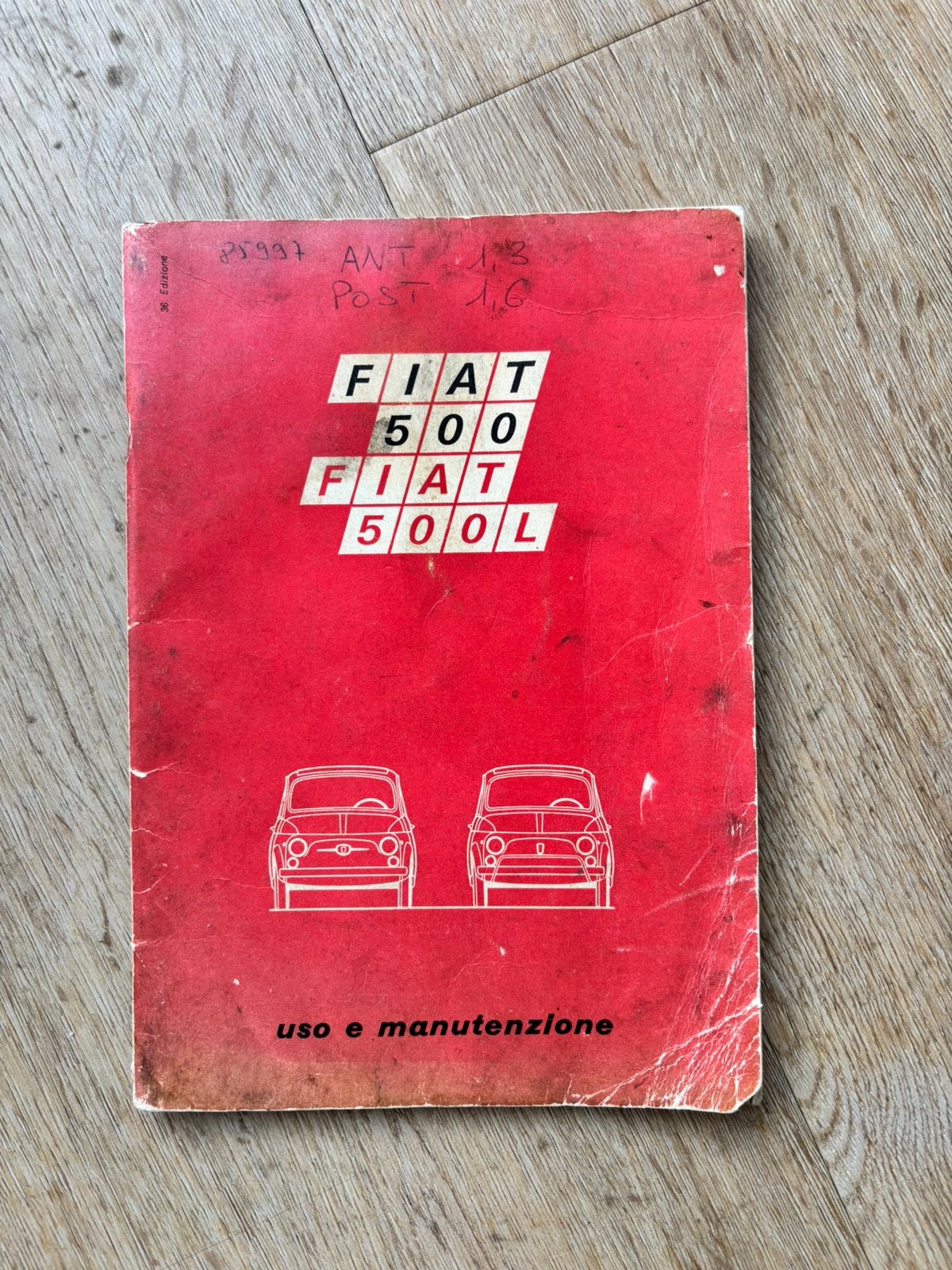 Fiat 500 oldtimer, Ophalen of Verzenden