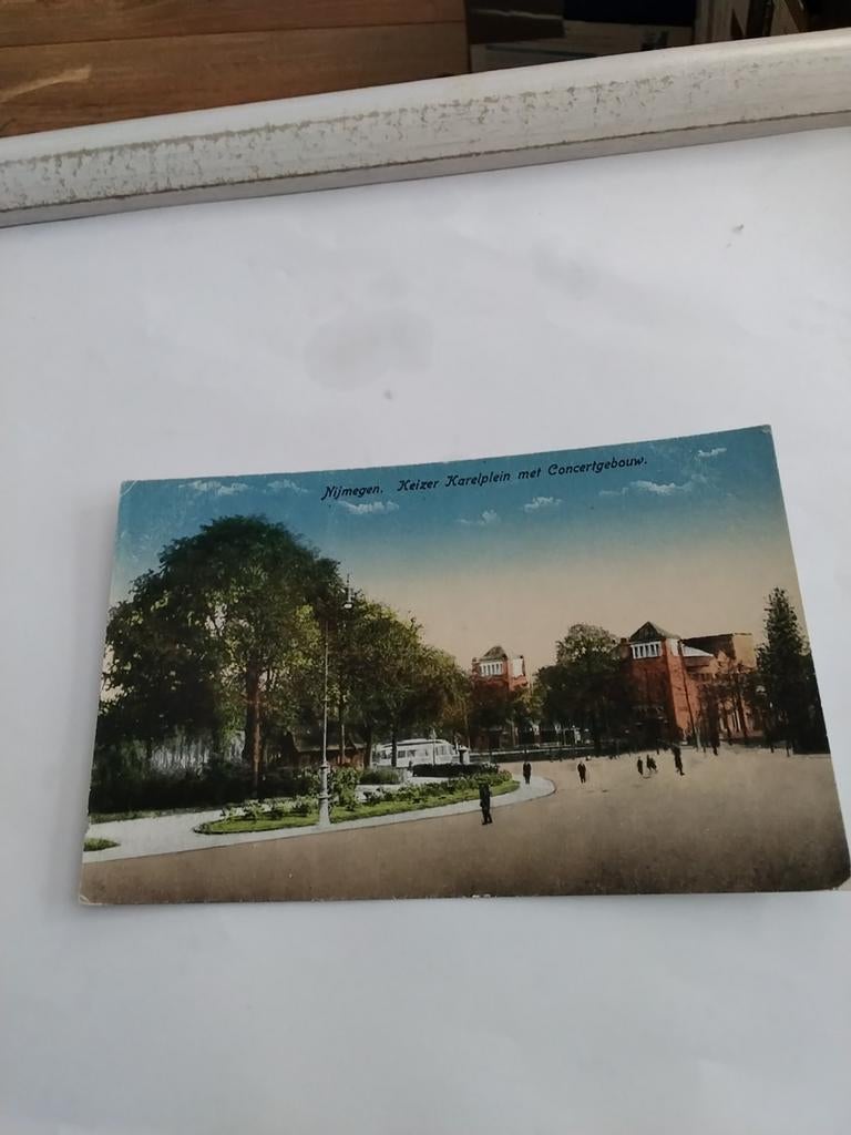 NIJMEGEN. KEIZER KARELPLEIN MET CONCERTGEBOUW, Ophalen of Verzenden, Voor 1920, Gelderland