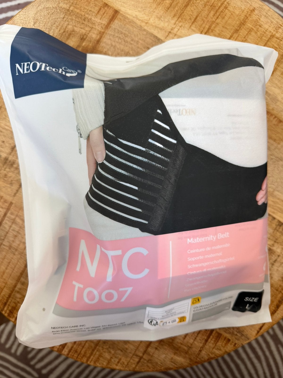 NeoTech Care Zwangerschapsband / rugband, maat L, Ophalen, Zo goed als nieuw, Zwangerschap en Bevalling