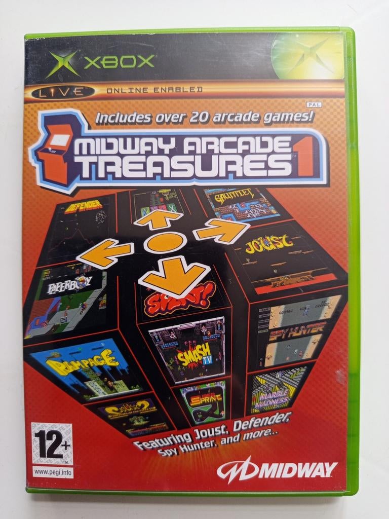 Midway Arcade treasures 1 X Xbox original, 1 speler, Verzenden, Gebruikt, Vanaf 3 jaar