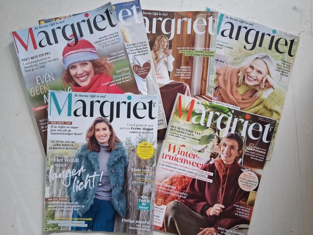 Margriet tijdschriften nrs 1 t/m 12 van 2026, Boeken, Ophalen of Verzenden, Zo goed als nieuw, Damesbladen