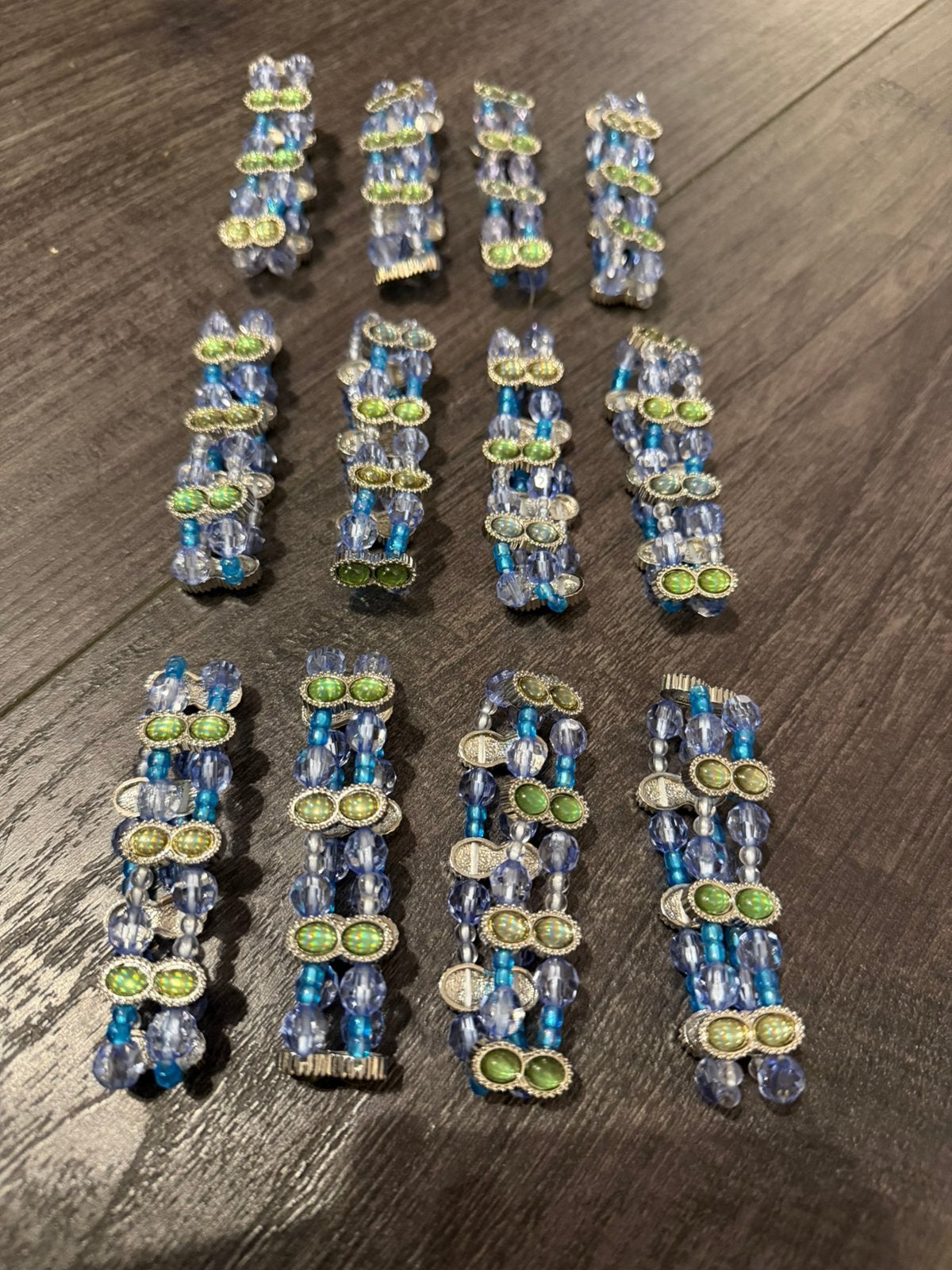 Partij 12 stuks mooie lixe armbandjes A28, Ophalen of Verzenden, Nieuw