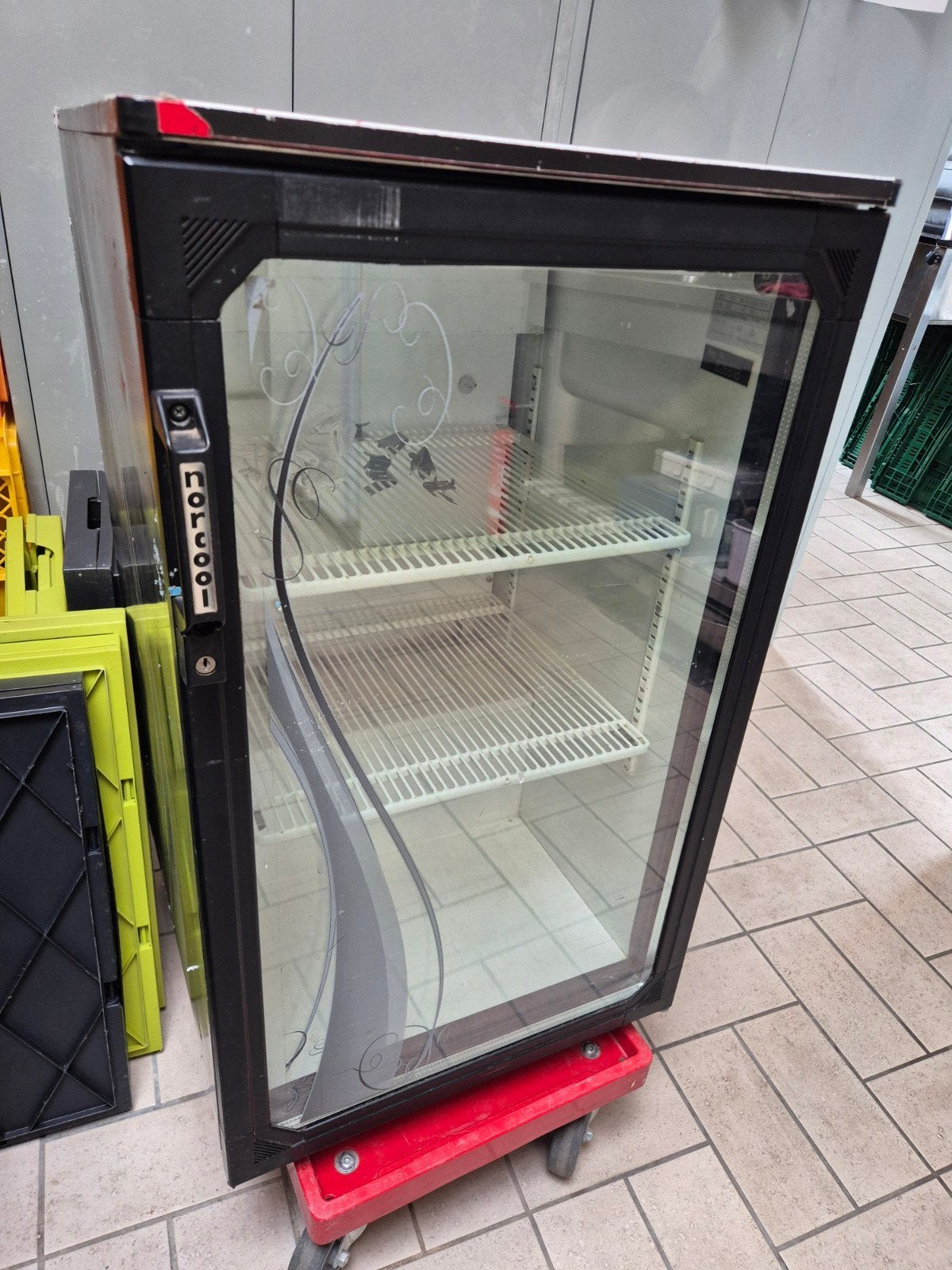 Cocacola koelkast met glazen deur, Witgoed en Apparatuur, 75 tot 100 liter, 45 tot 60 cm, Ophalen, 85 tot 120 cm