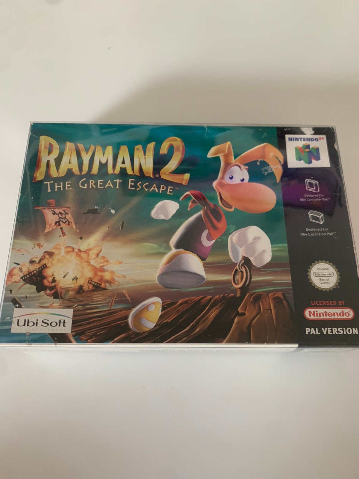 Rayman 2 N64, Spelcomputers en Games, Avontuur en Actie, 1 speler, Ophalen of Verzenden, Zo goed als nieuw