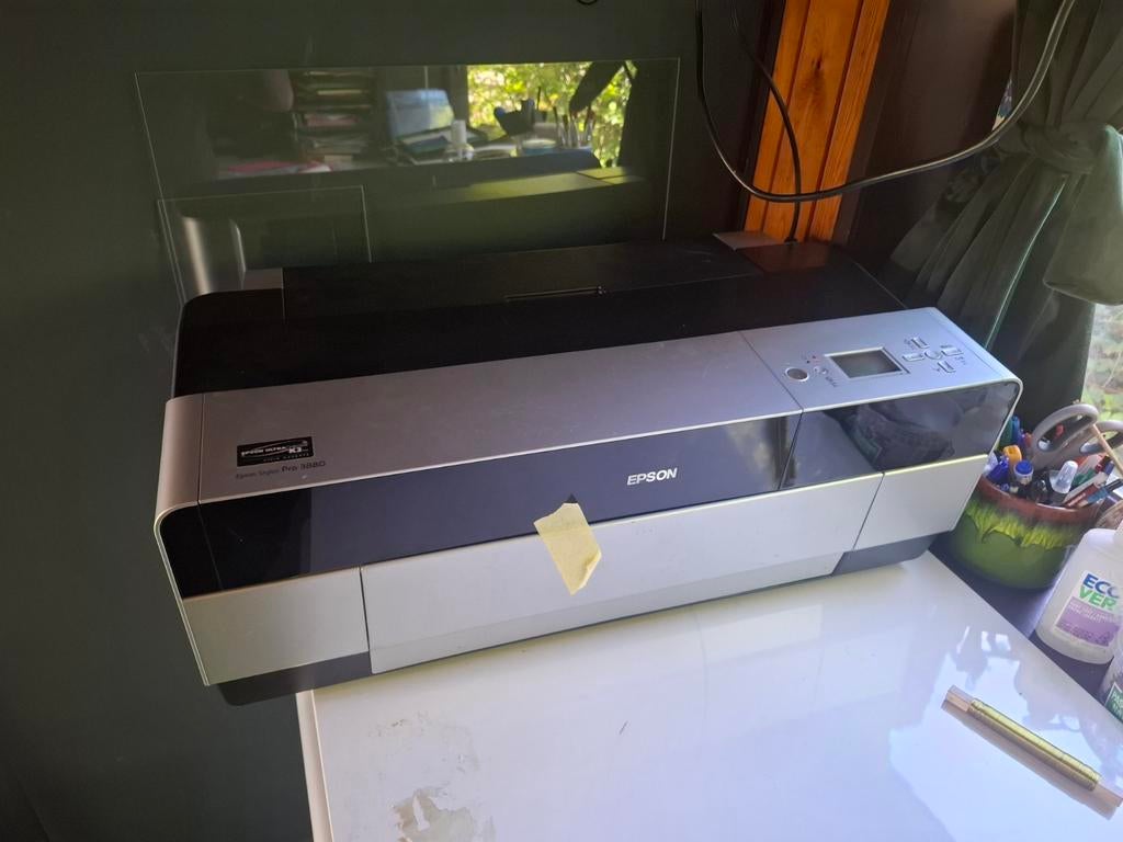 Epson Photosmart 3880 Fotoprinter - Werkt goed (reserve), Computers en Software, Printers, Ophalen, Gebruikt, Fotoprinter, Kleur printen