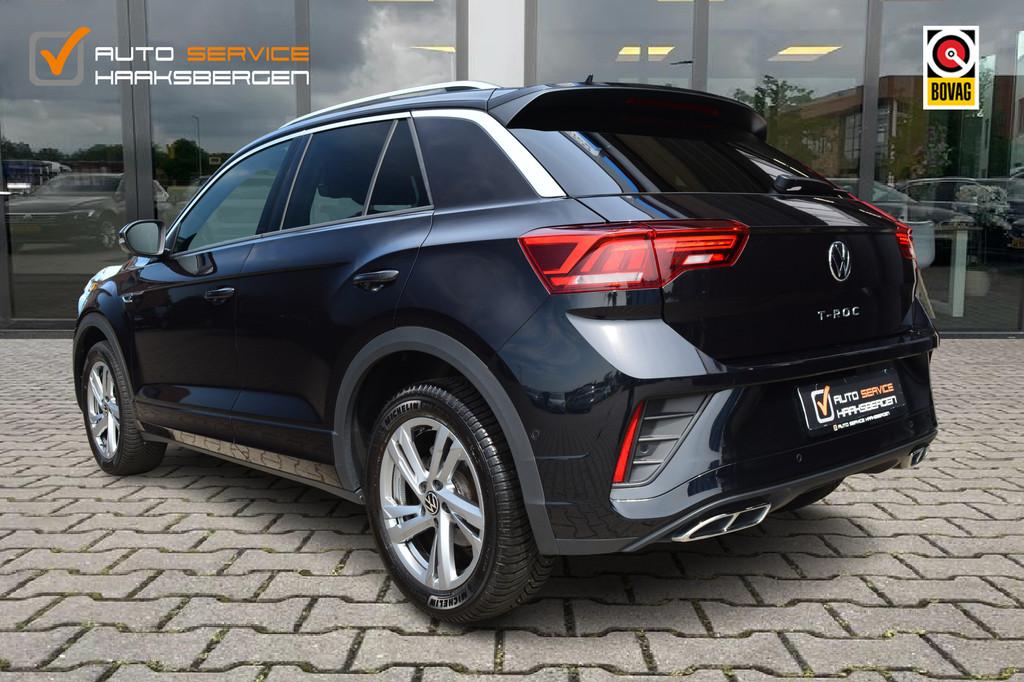 Volkswagen T-Roc 1.5 TSI R-Line | Trekhaak | Camera | ACC |, Auto's, Volkswagen, 4 cilinders, 150 pk, Zwart, Bedrijf