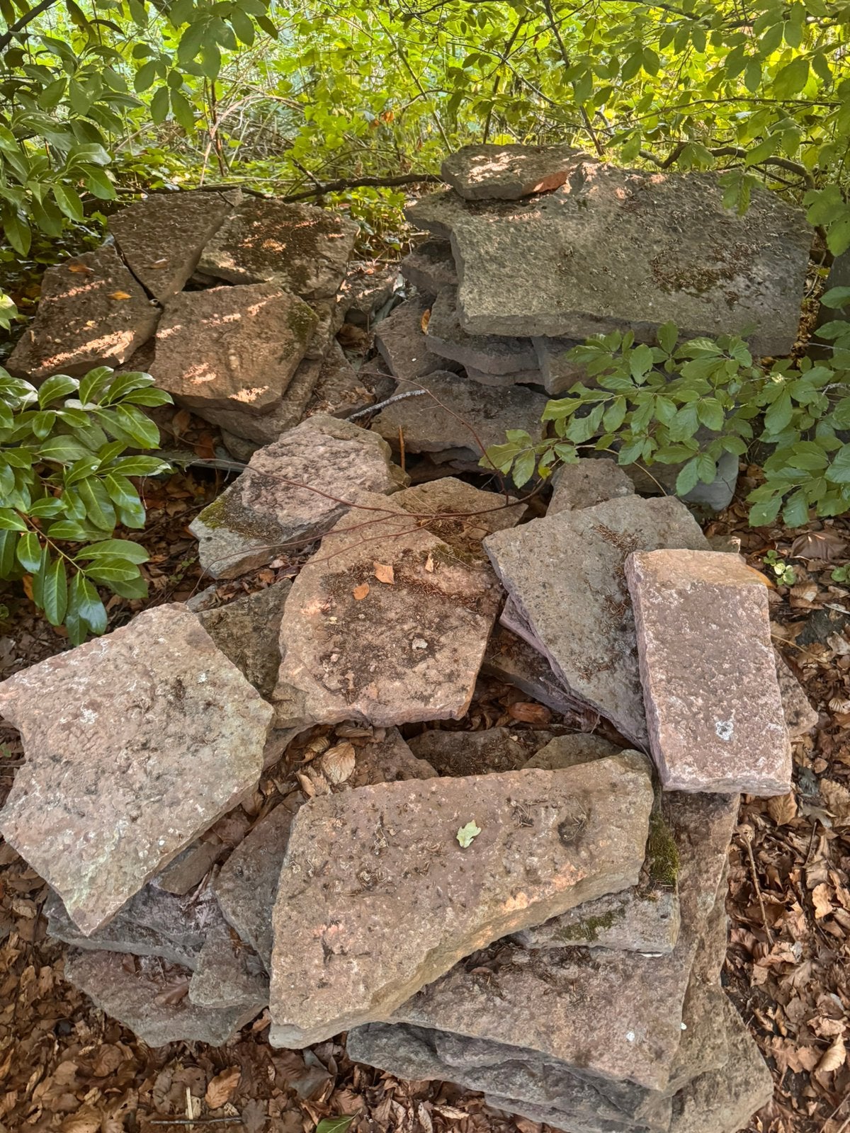 Flagstones, Ophalen, 5 tot 10 m², Zo goed als nieuw, Natuursteen