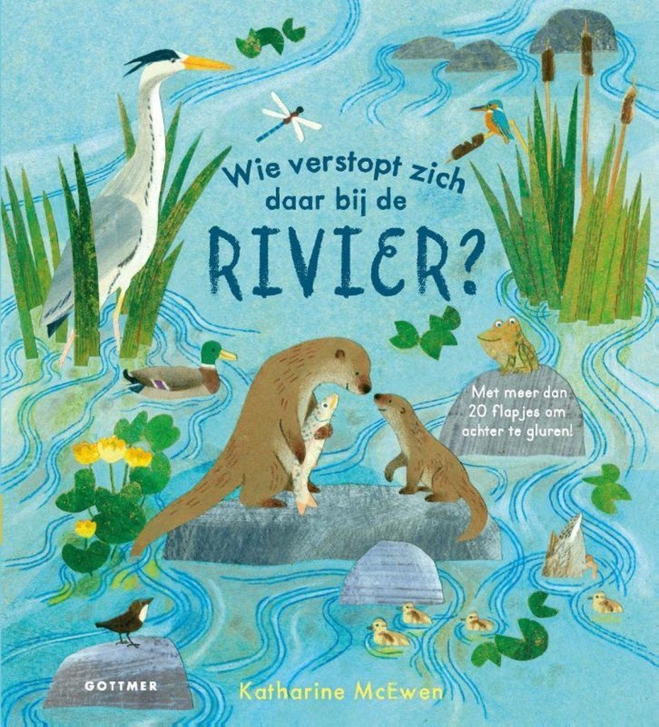 Kinderboek Boek Wie verstopt zich daar in de rivier, Ophalen of Verzenden, Nieuw, Fictie algemeen