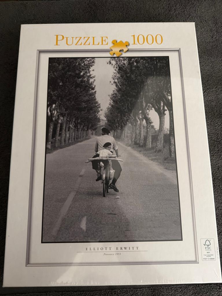 Nieuwe Elliott Erwitt Puzzle 1000 stukjes, Ophalen of Verzenden, 500 t/m 1500 stukjes, Nieuw, Legpuzzel