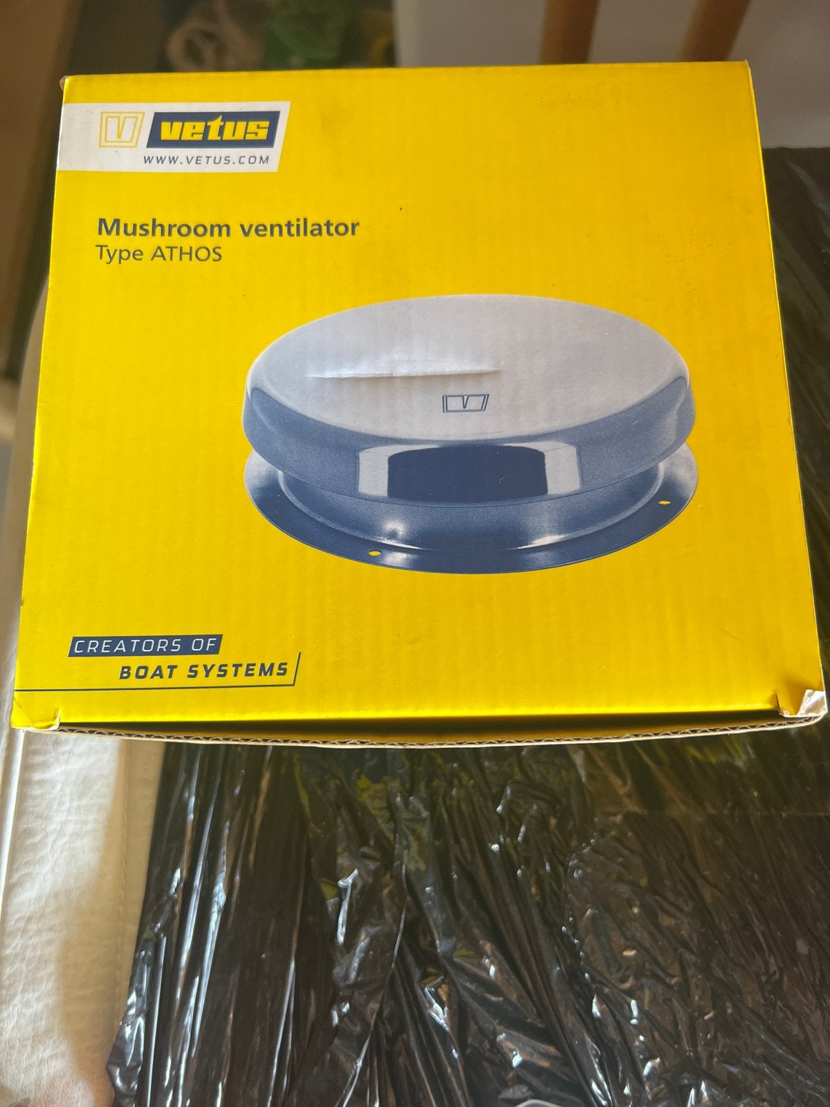 Vetus Mushroom Ventilator Type ATHOS - Nieuw in doos, Watersport en Boten, Ophalen, Nieuw, Overige typen