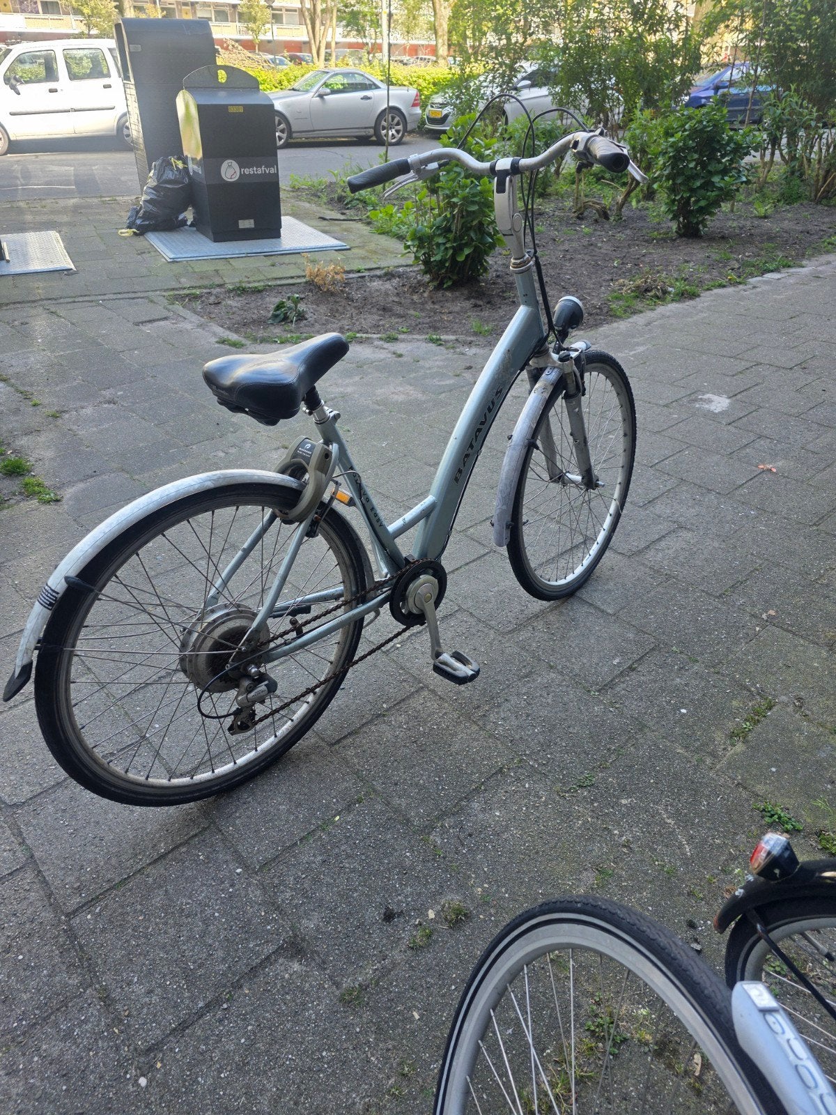 Batavus damesfiets - Lichtblauw, Gebruikt, Fietsen en Brommers, Fietsen | Dames | Damesfietsen, Ophalen, Gebruikt, Velgrem, Versnellingen