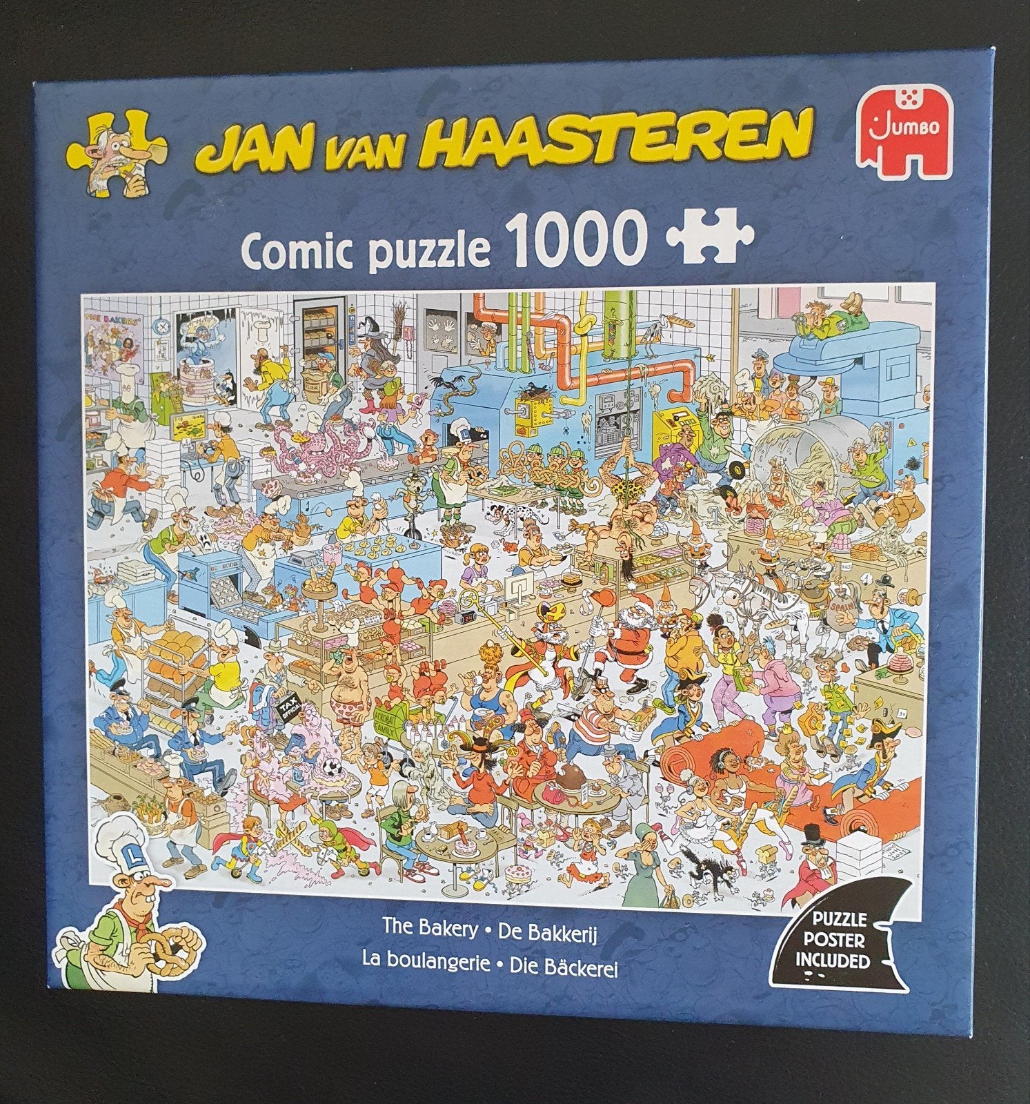 Jan van Haasteren 1000 stukjes nieuw - De bakkerij., Hobby en Vrije tijd, Denksport en Puzzels, Ophalen, 500 t/m 1500 stukjes