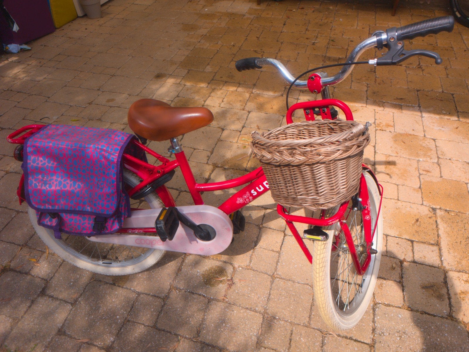 20 inch Cooper Supersuper meisjesfiets, Ophalen, Gebruikt, Kinderfiets, Kunststof