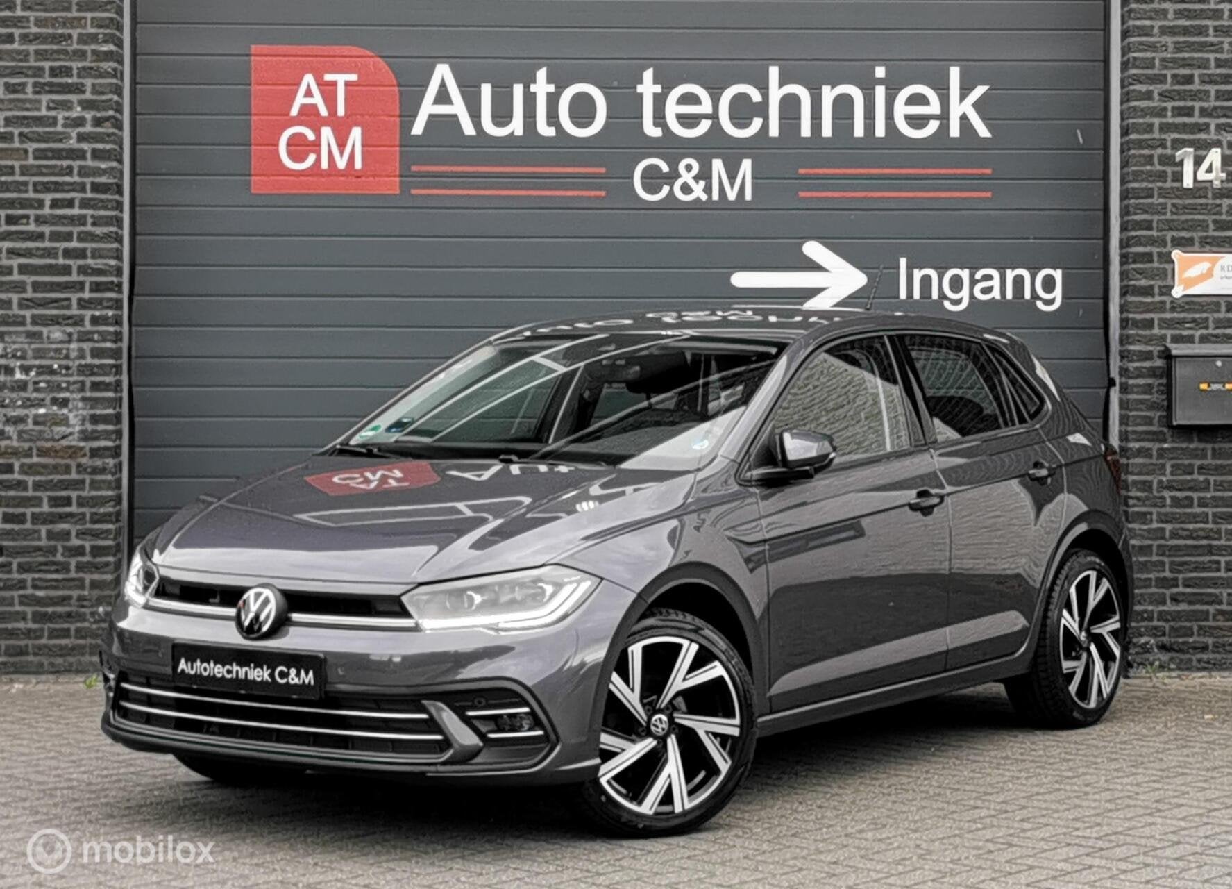 Volkswagen Polo 1.0 TSI 95PK/DSG/ACC/CARPLAY/IQLIGHT/DAB/PDC, Auto's, Dealer onderhouden, Stof, Zwart, 1104 kg