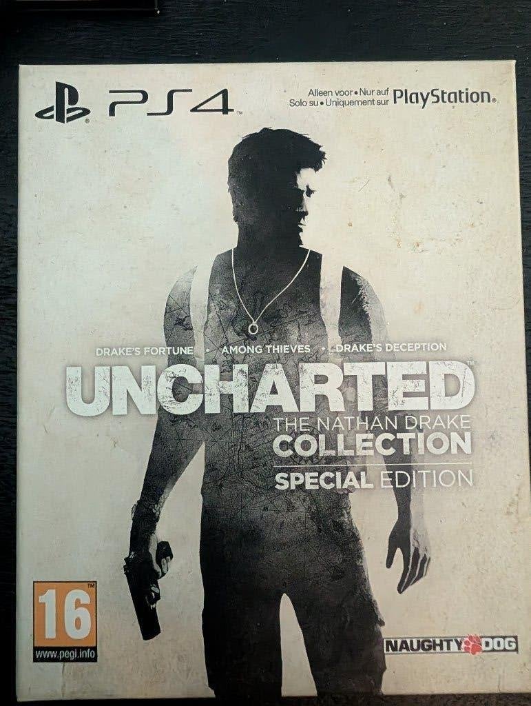 uncharted the nathan drake collection steelbook + game, Spelcomputers en Games, Games | Sony PlayStation 4, Avontuur en Actie