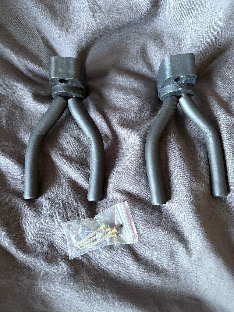 Gitaarhouder voor aan de muur met zachte rubbers, Ophalen of Verzenden, Nieuw, Instrumentstandaard, Gitaar