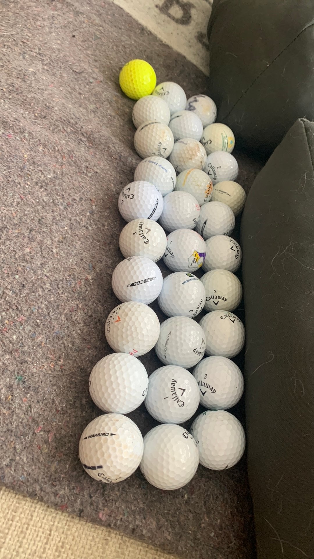 30 Callaway Warbird golfballen, Ophalen of Verzenden, Zo goed als nieuw, Club, Callaway