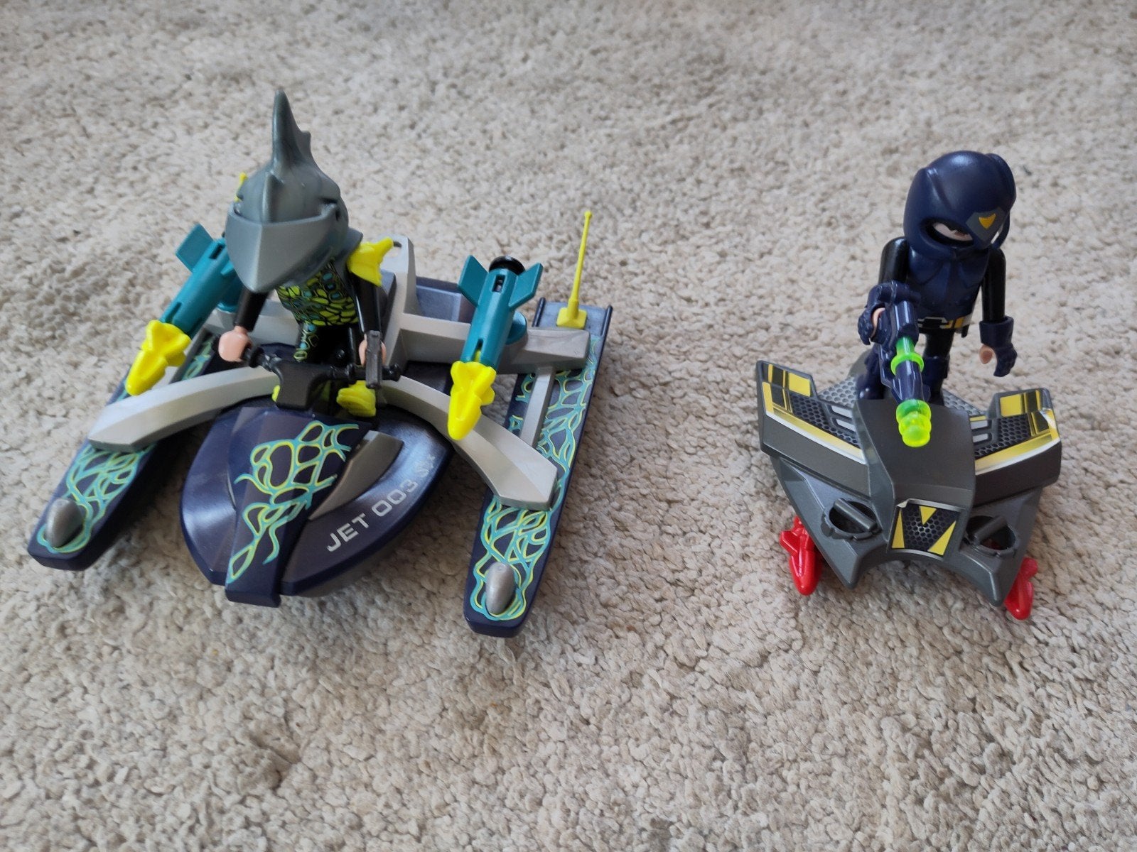Playmobil Top Agents 70007 & Sky Knight met Jet 9086, Ophalen, Gebruikt, Complete set, Voertuig